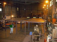 鋼製架台
工場組立